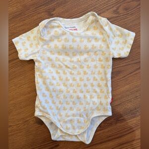 Magnetic Me Yellow Ducks Bodysuit